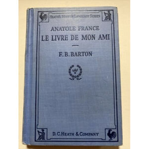 Anatole France Le Livre De Mon‎ Ami Book By Fb Barton